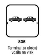 Terminal za ukrcaj vozila na vlak