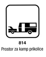 Prostor za kamp prikolice