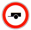 Zabrana prometa za sva motorna vozila koja vuku priključno vozilo