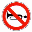 Zabrana davanja zvučnih znakova