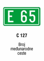 Broj međunarodne ceste