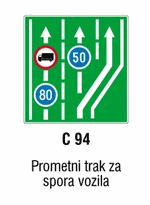 Prometni trak za spora vozila