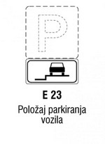 Položaj parkiranja vozila