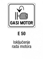 Isključivanje rada motora