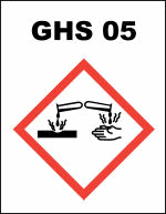 GHS-05 - Simbol: nagrizanje