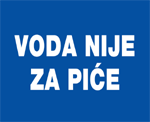 Voda nije za piće