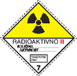 Radioaktivne tvari (skupina II - žuto)