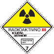 Radioaktivne tvari (skupina III - žuto)