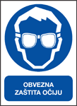 Obvezna zaštita očiju