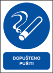 Dopušteno pušiti