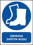 Obvezna zaštita nogu