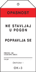 Ne stavljaj u pogon, popravlja se