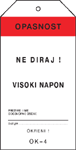 Ne diraj ! Visoki napon