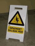 OPASNOST - SKLIZAK POD