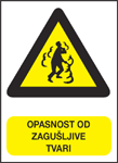 Opasnost od zagušljive tvari