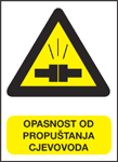 Opasnost od propuštanja cjevovoda