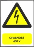 Opasnost 400 V