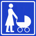 Oznaka pristupačnosti za osobe s dječjim kolicima