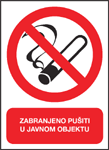Zabranjeno pušiti u javnom objektu