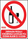 Zabranjena prodaja i konzumiranje alkohola mlađima od 18 godina