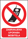Zabranjena uporaba mobitela