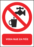 Voda nije za piće