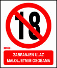 Zabranjen ulaz maloljetnim osobama