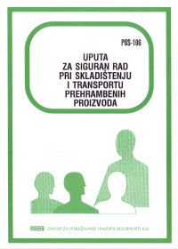 POS 106 - Uputa za siguran rad pri skladištenju prehrambenih proizvoda