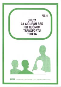 POS  28 - Uputa za siguran rad pri ručnom transportu tereta