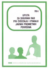 POS   6 - Uputa za siguran rad pri čišćenju i pranju javnih prometnih površina