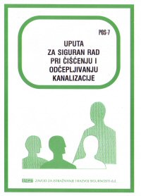 POS   7 - Uputa za siguran rad pri čišćenju i odčepljivanju kanalizacije