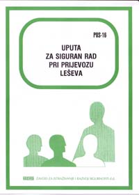 POS  16 - Uputa za siguran rad pri prijevozu leševa