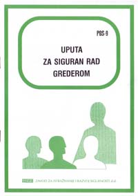 POS   9 - Uputa za siguran rad grederom