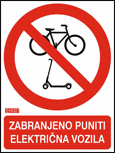 Zabranjeno puniti električna vozila